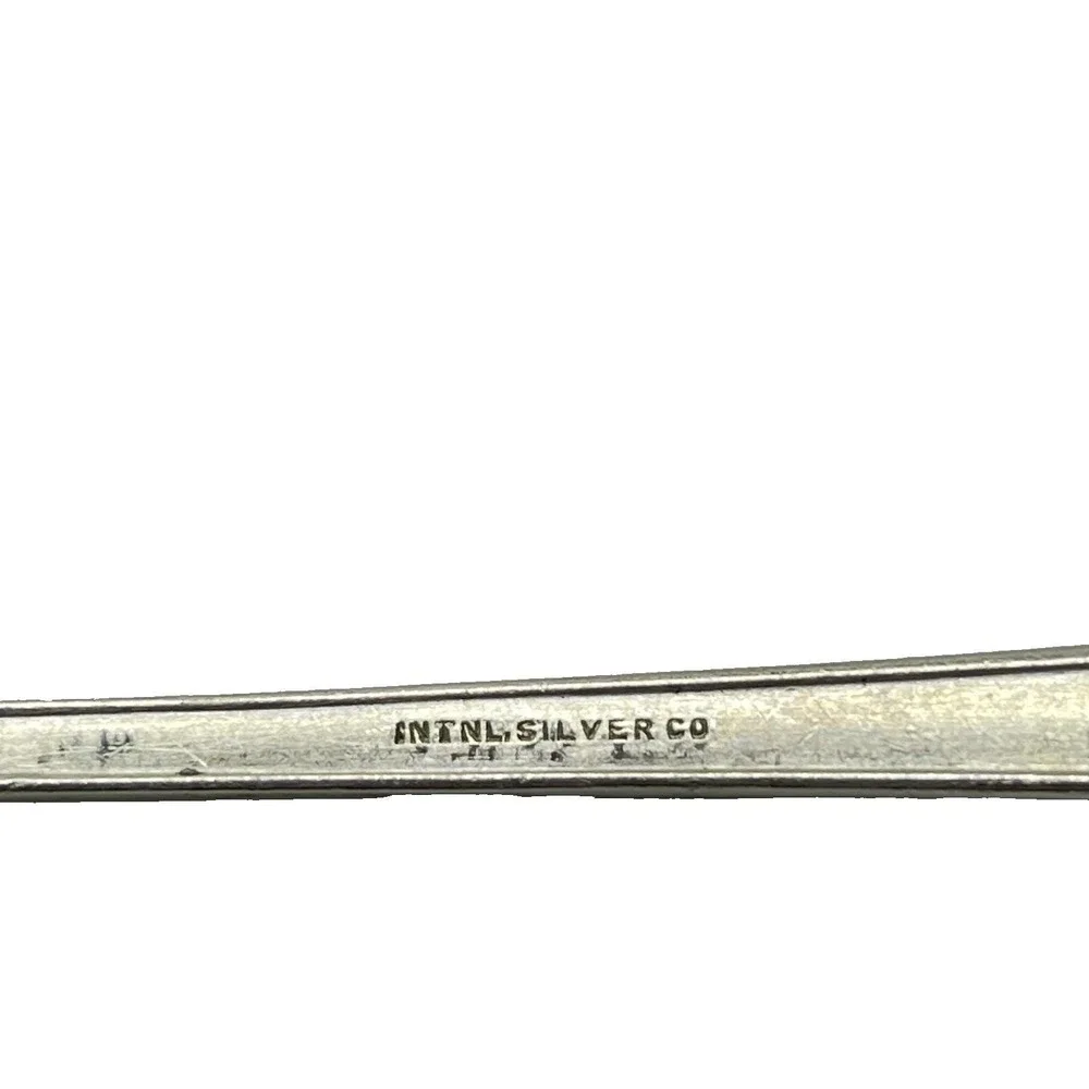Allis Hotel Vintage 1930s International‎ Silver Co Silverplate Cocktail Fork